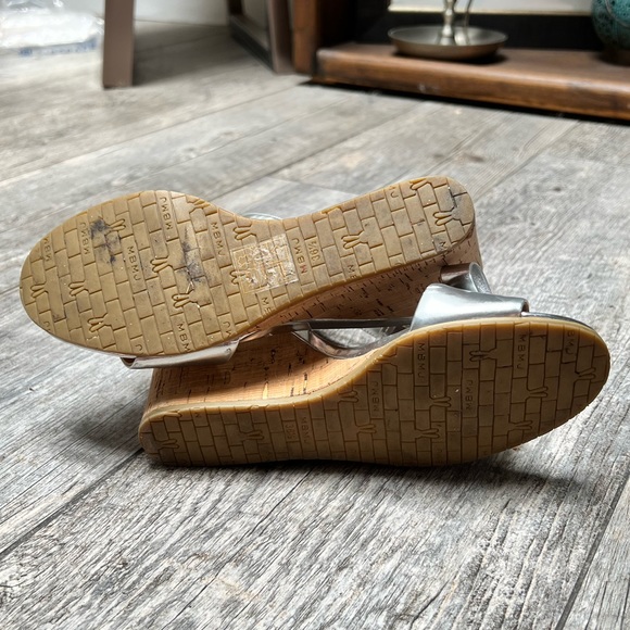 Marc by Marc Jacobs | metallic wedge sandals heels - Picture 6 of 7